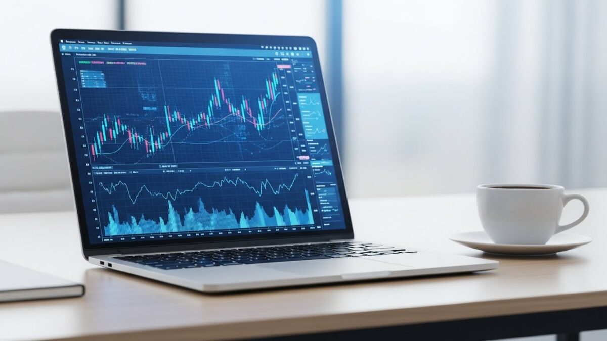 資産形成と株式投資の成功をイメージさせるメインビジュアル