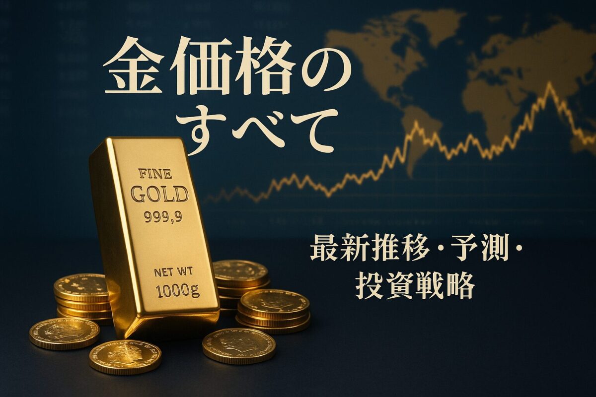 【金価格の完全ガイド】最新推移・2030年予測・チャート分析・投資の始め方まで