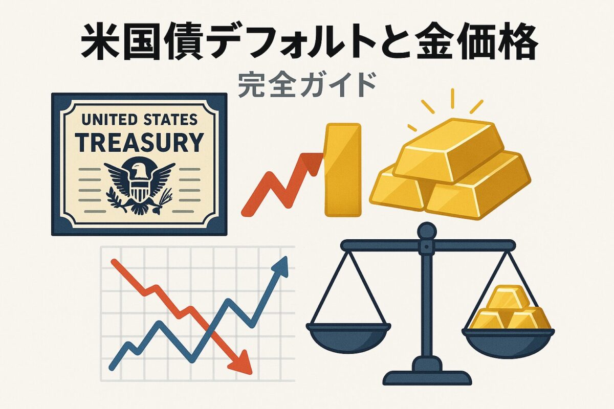 米国債デフォルトと金価格の完全ガイド｜リスクヘッジ戦略と未来予測